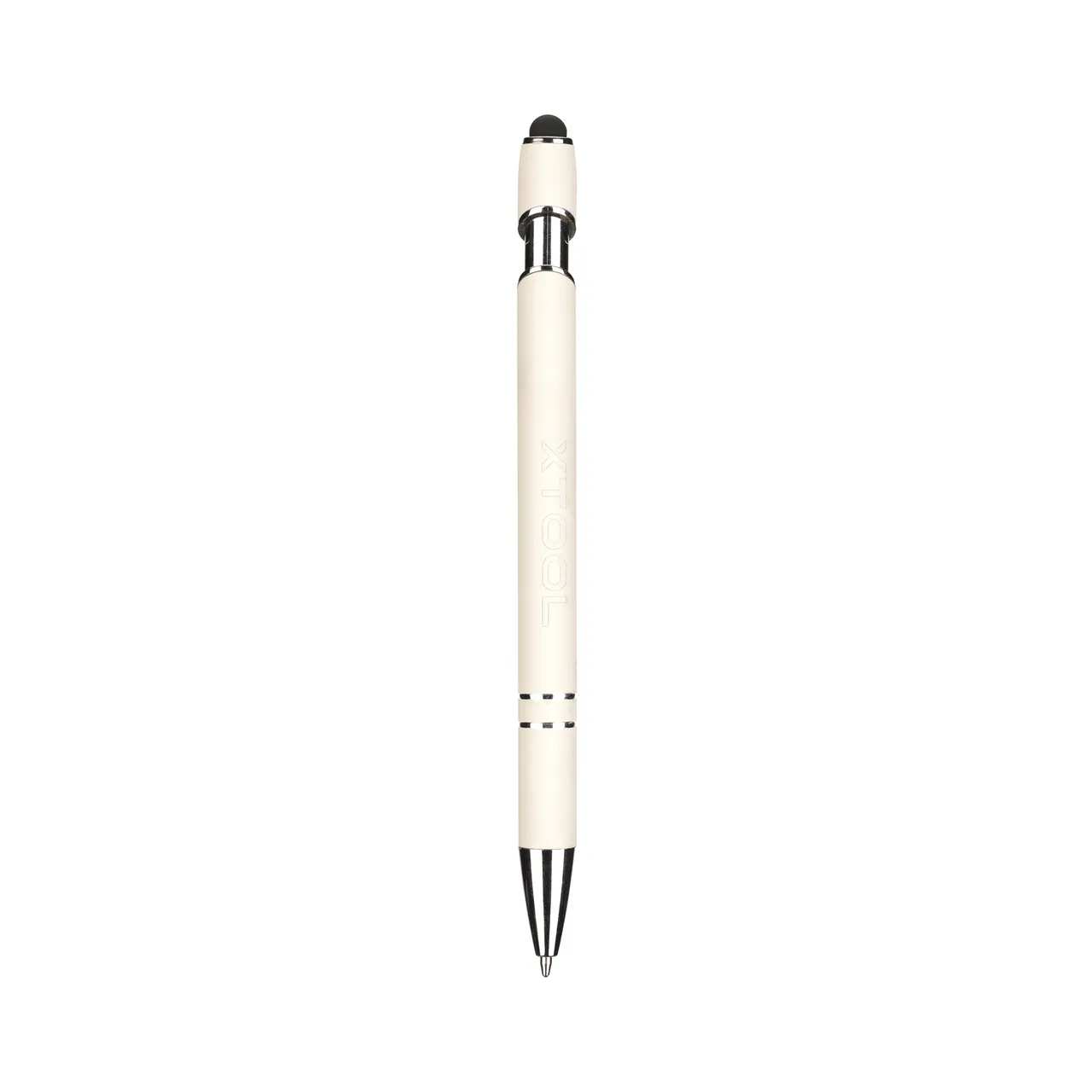 Creamy White Ballpoint Pens with Stylus test grid