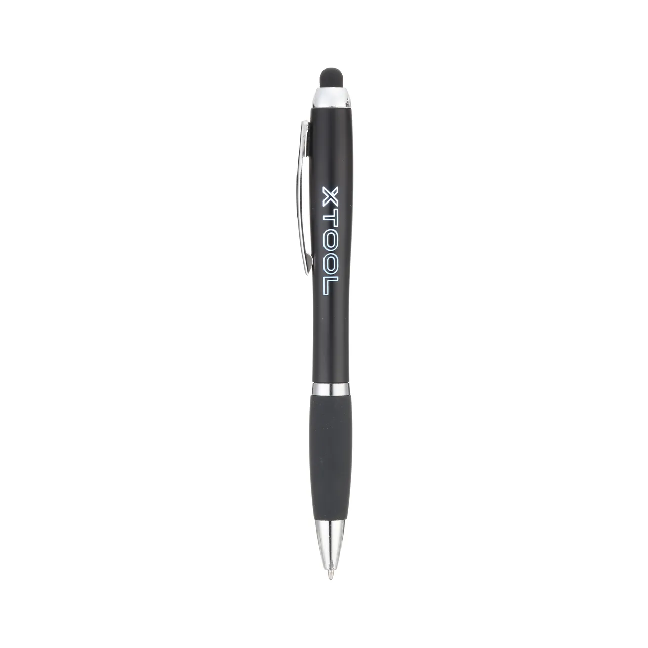 Black Stylus Ballpoint Pens with Multicolored LED Lights test grid
