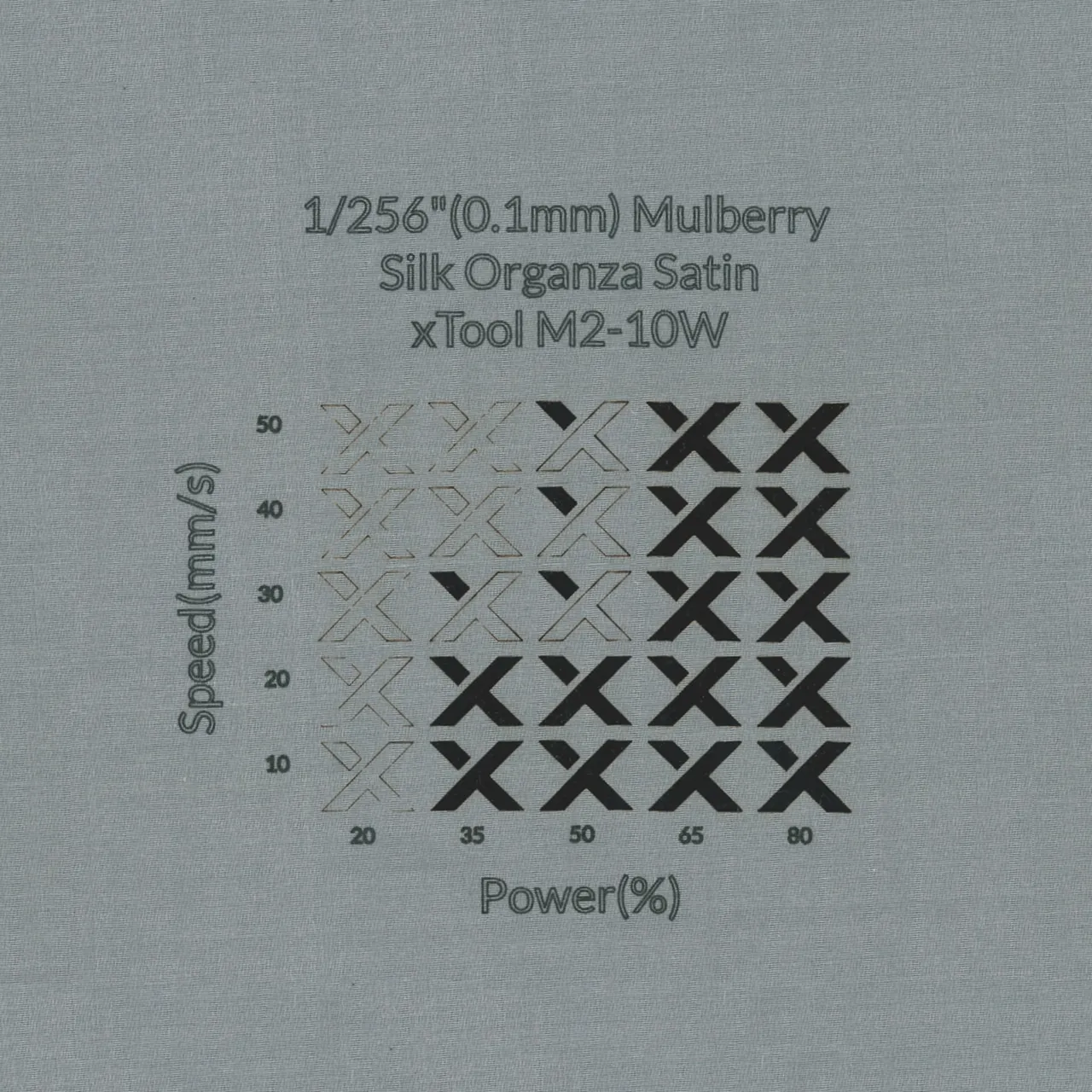 1/256"(0.1mm) Mulberry Silk Organza Satin