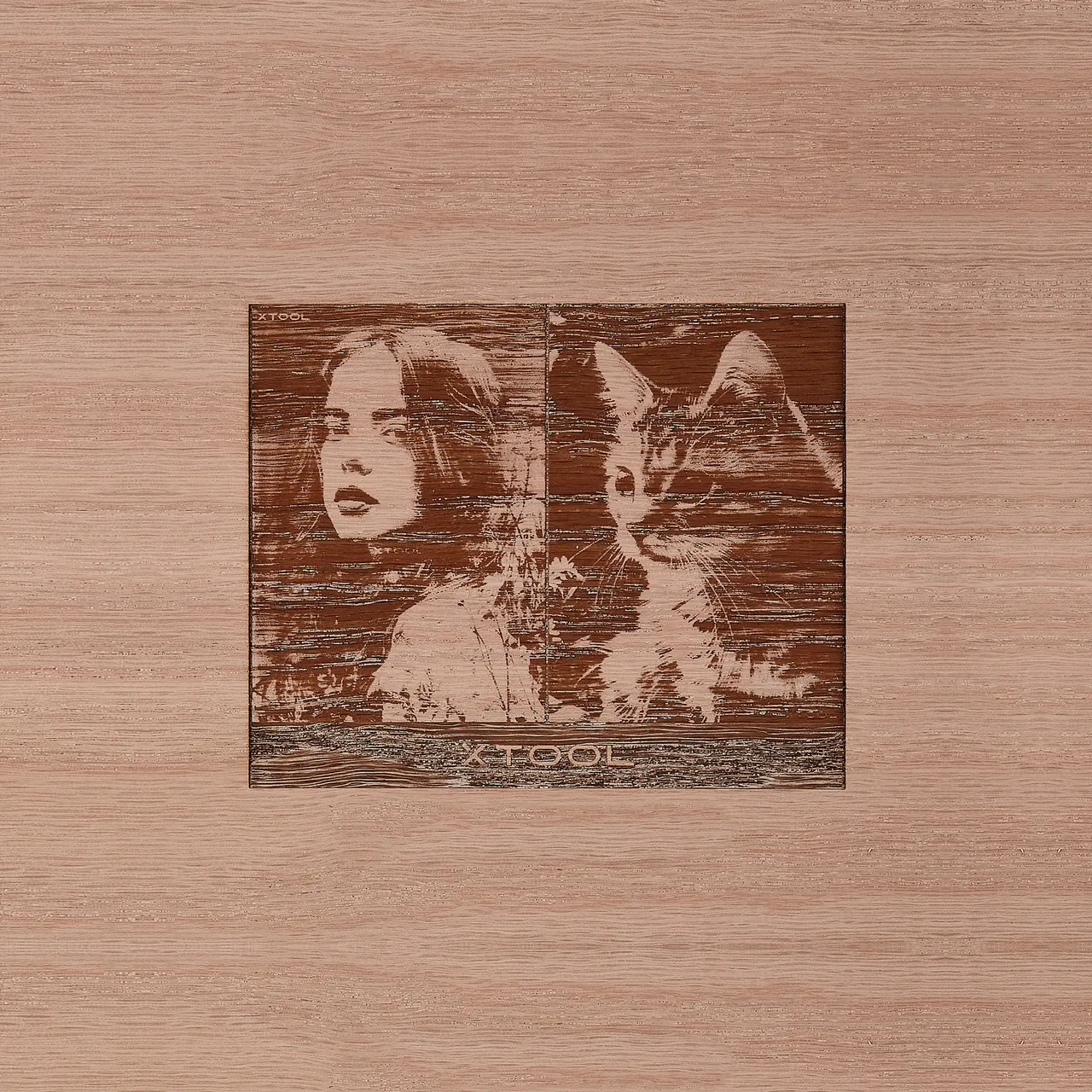 1/4"(6mm) Red Oak Plywood test grid