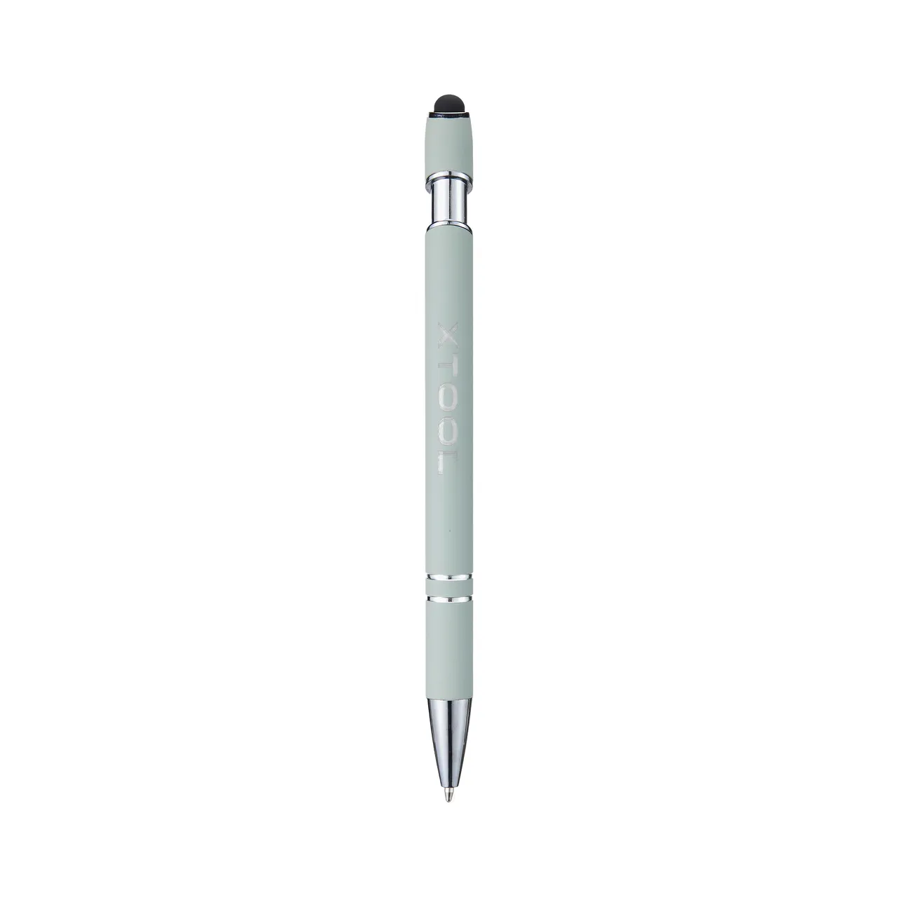 Grey Green Ballpoint Pens with Stylus test grid