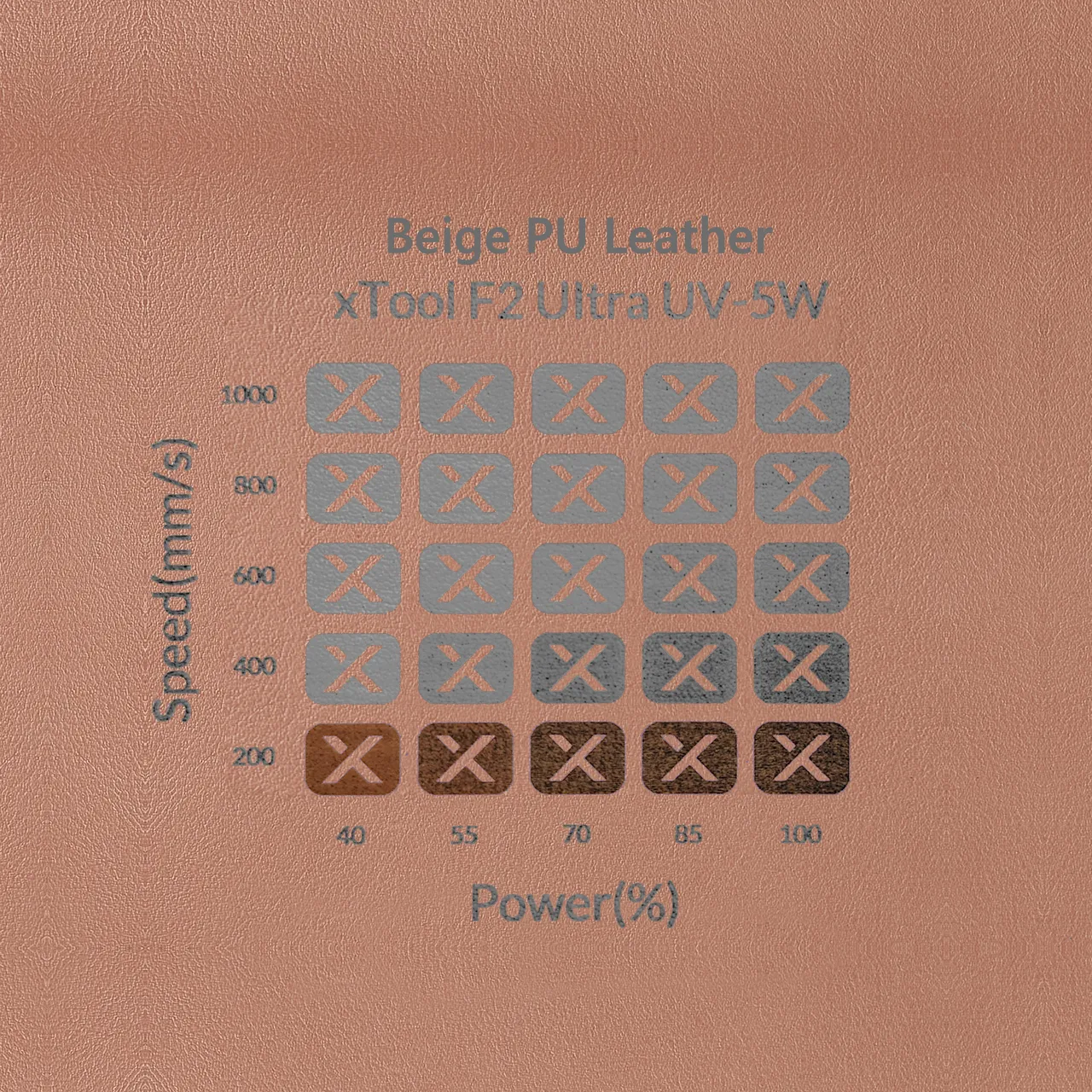 PU Leather Corner Bookmarks_Heart Pale Apricot test grid