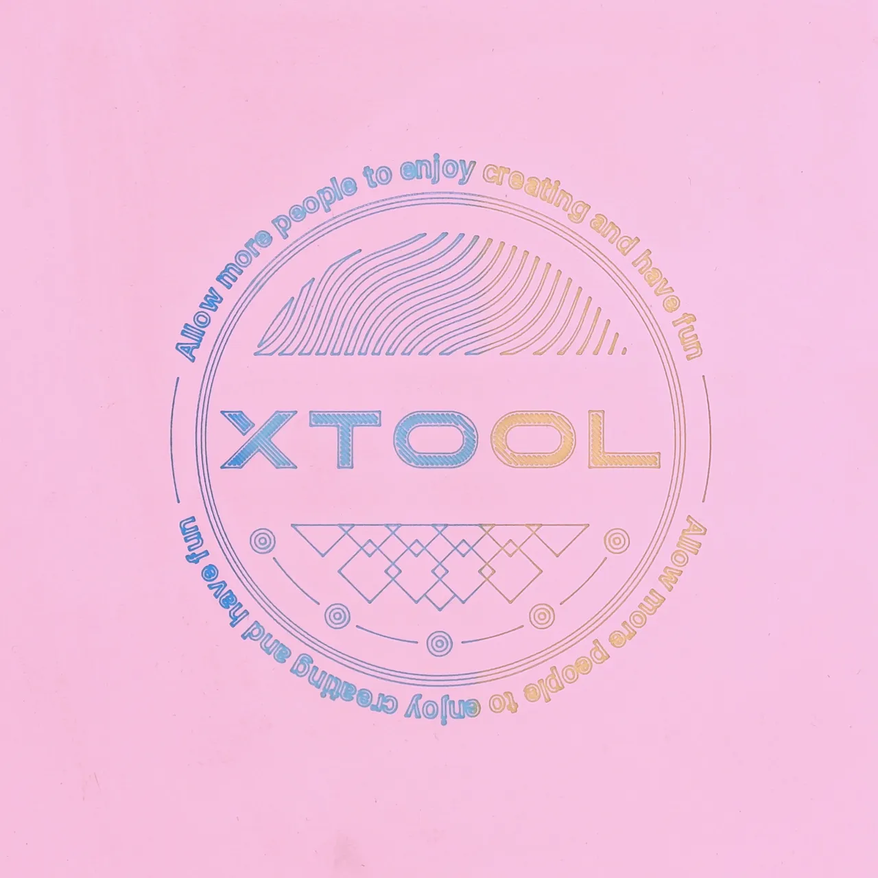 Pink to Rainbow Silicone test grid