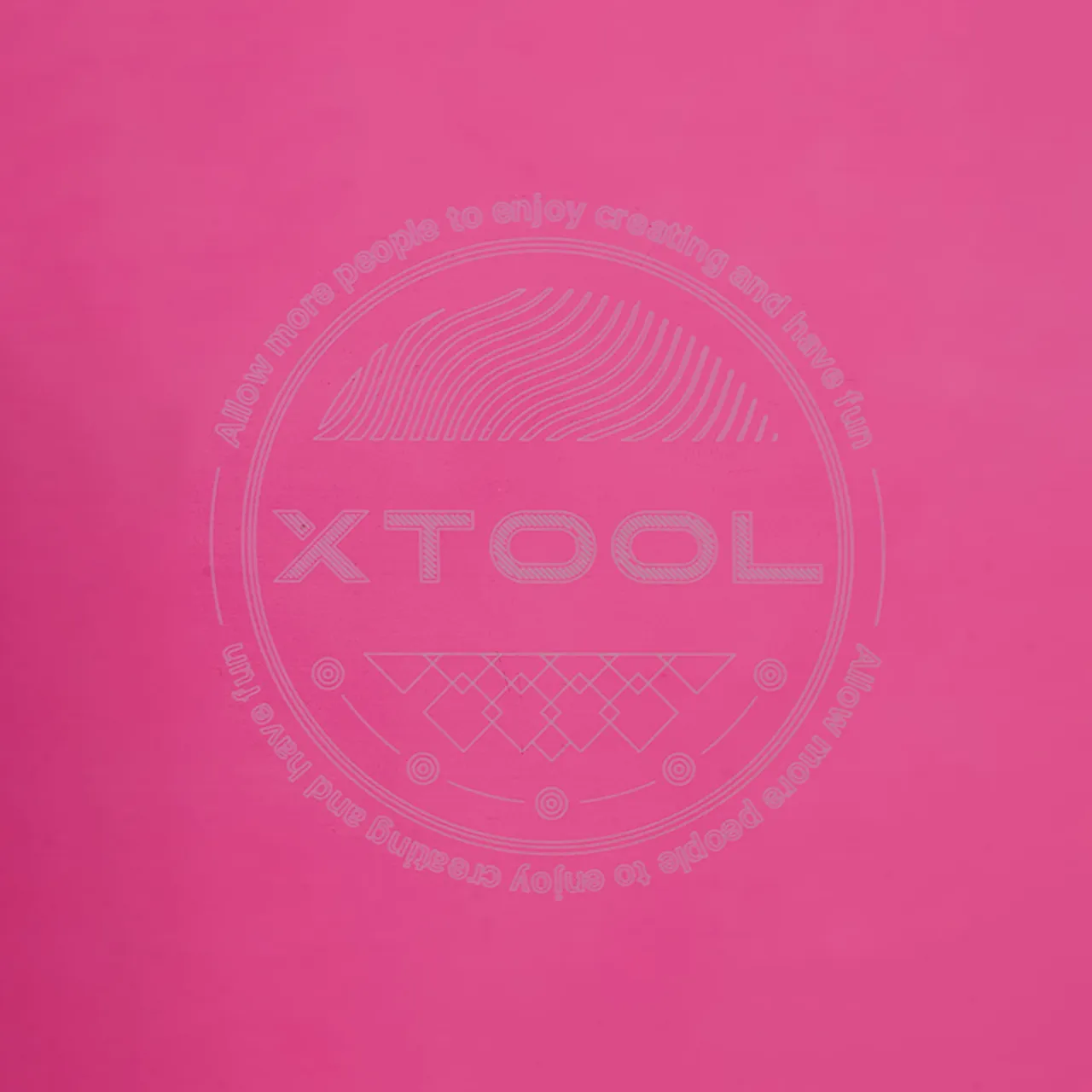 3/64"(1mm) Pink Anodized Aluminum test grid