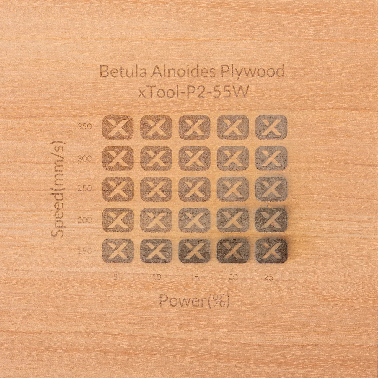 1/8"(3mm) Betula Alnoides Plywood test grid