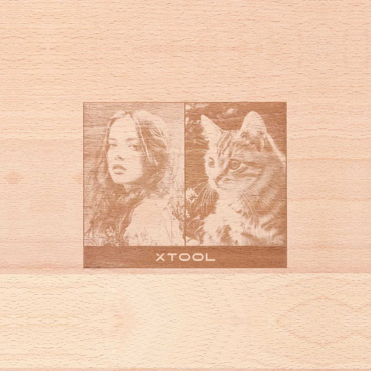 Layered Wooden Award Plaque test grid