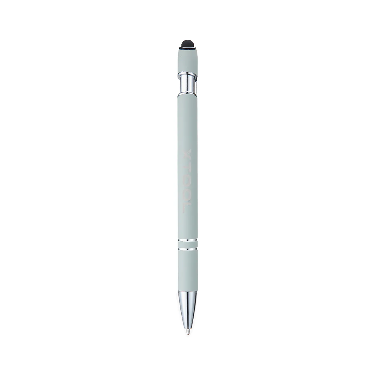 Grey Green Ballpoint Pens with Stylus test grid