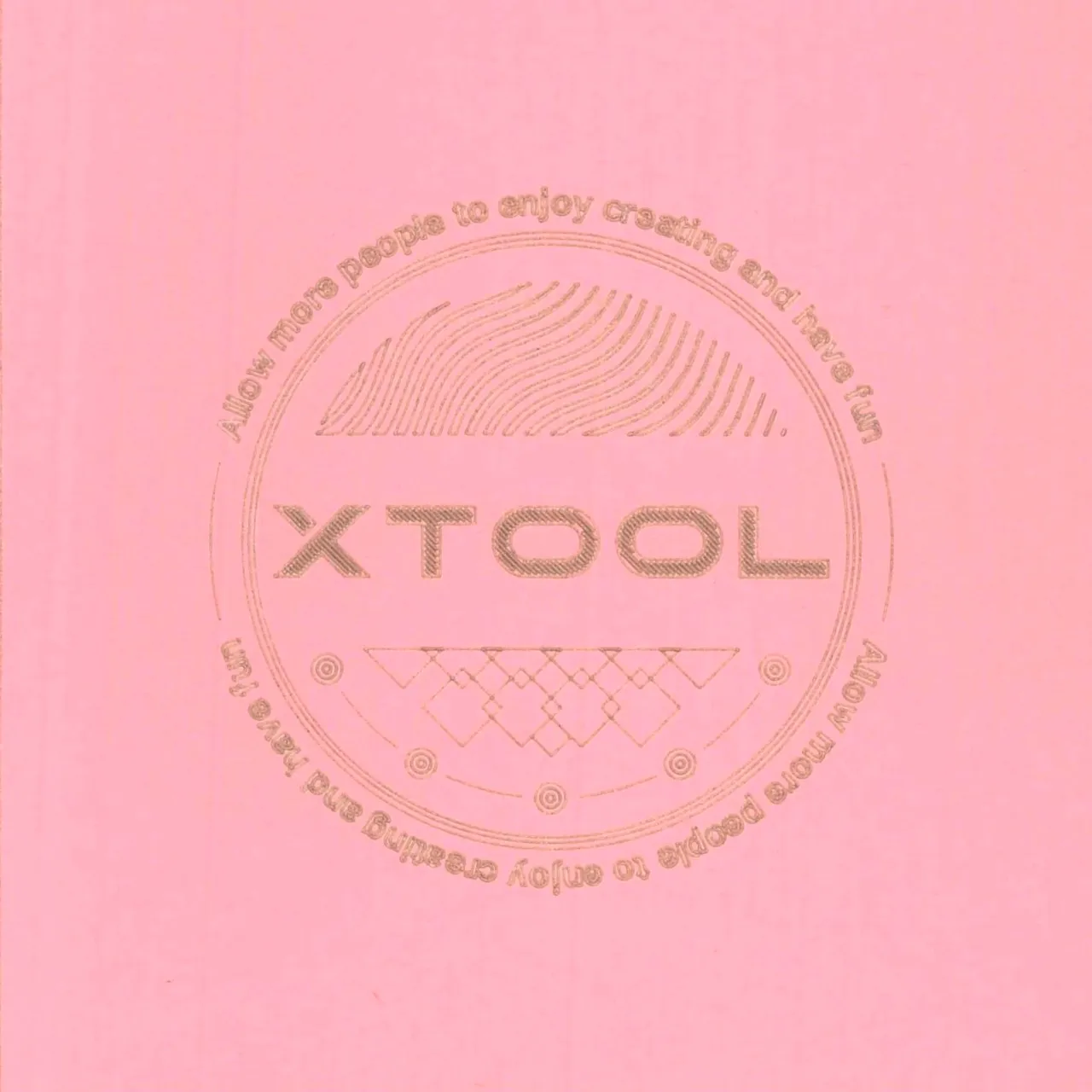 Pink Cardstock-9oz(300g) test grid