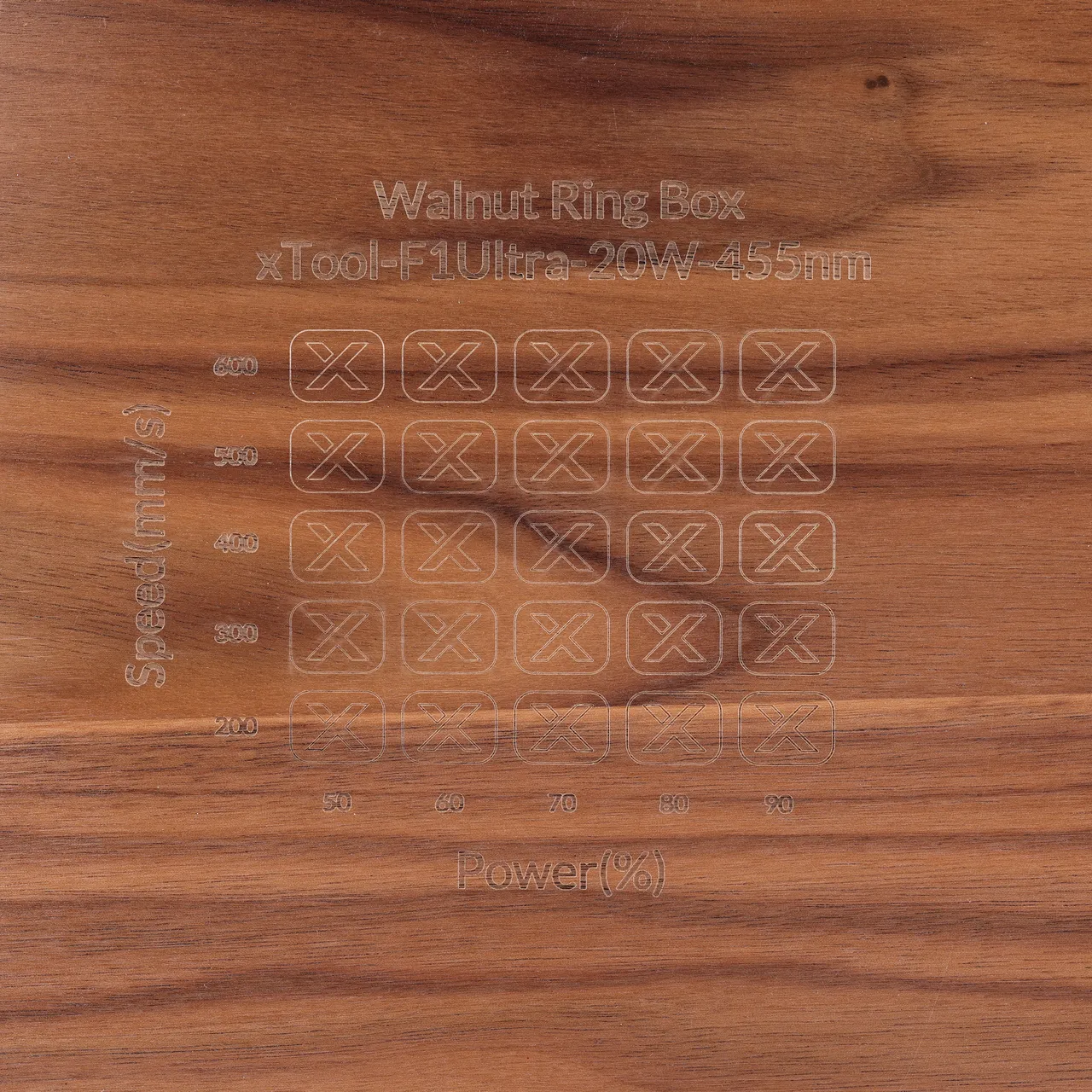 Walnut Wooden Business Card Holder