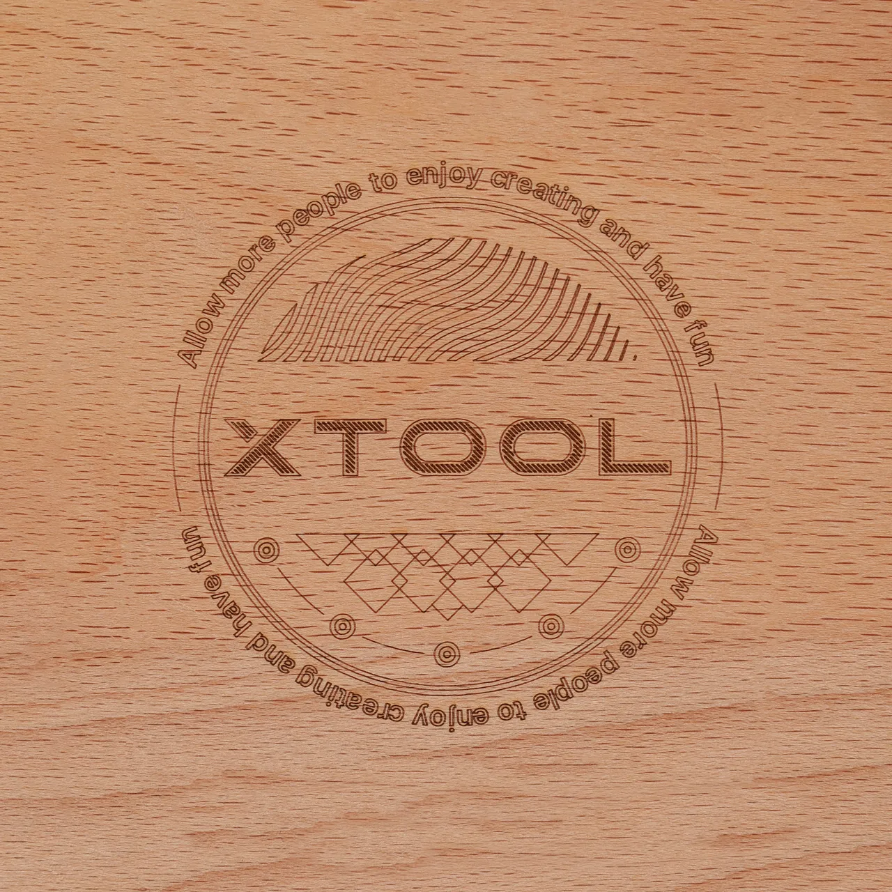 Layered Wooden Award Plaque test grid