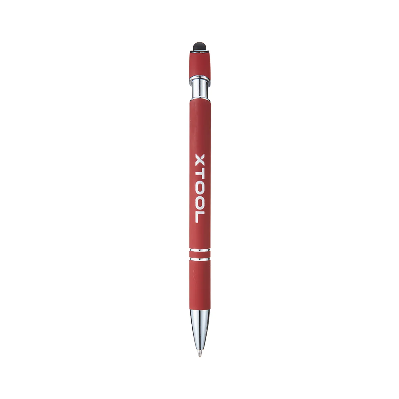 Wine Red Ballpoint Pens with Stylus test grid