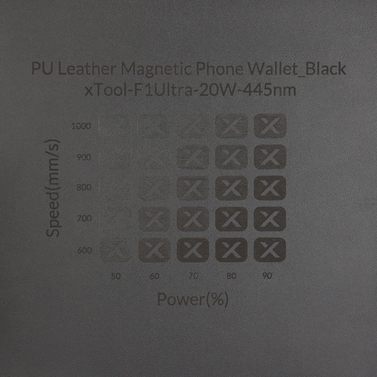 Black PU Leather Keychain for Apple Airtags Holder test grid