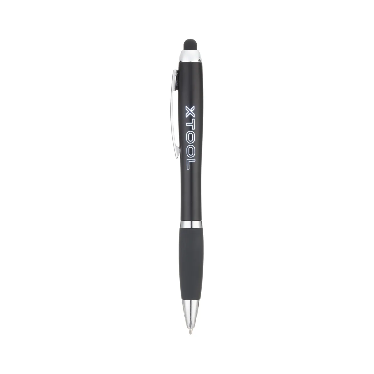 Black Stylus Ballpoint Pens with Multicolored LED Lights test grid