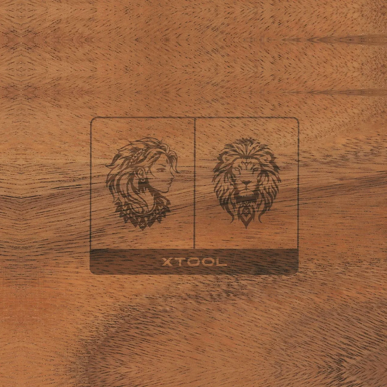 Wood Wax Oil Coated Light Walnut test grid
