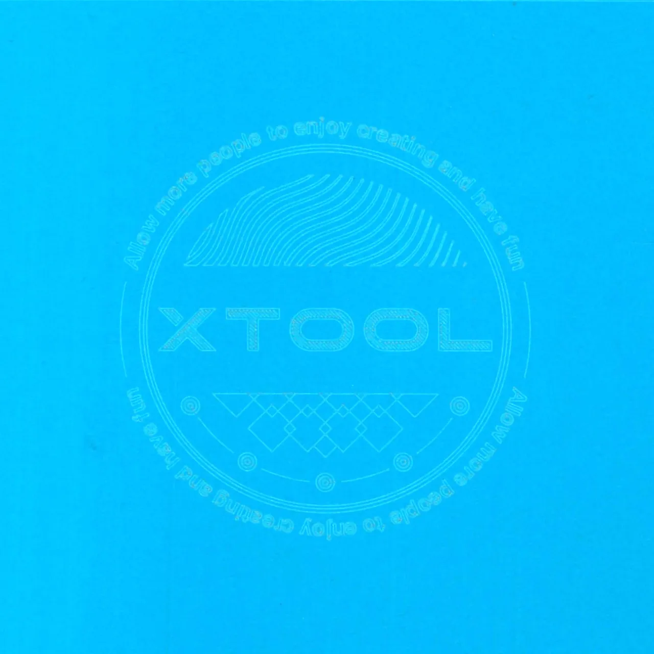 Blue Cardstock-9oz(300g) test grid