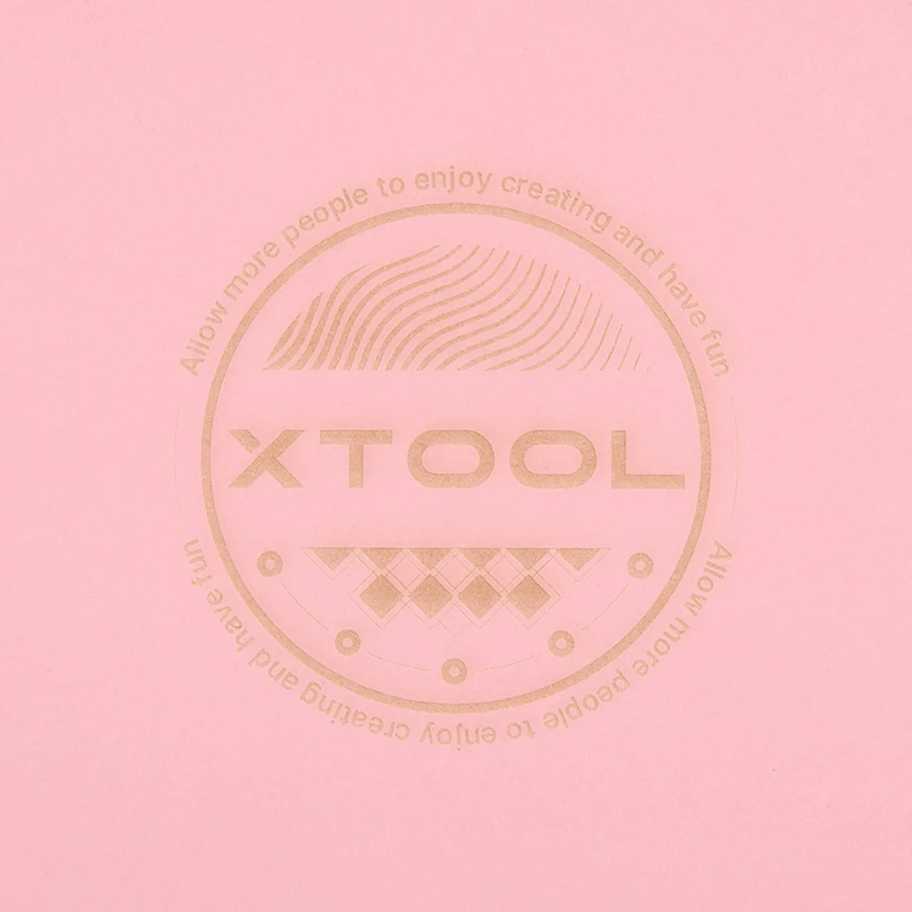 Pink Cardstock-9oz(300g) test grid
