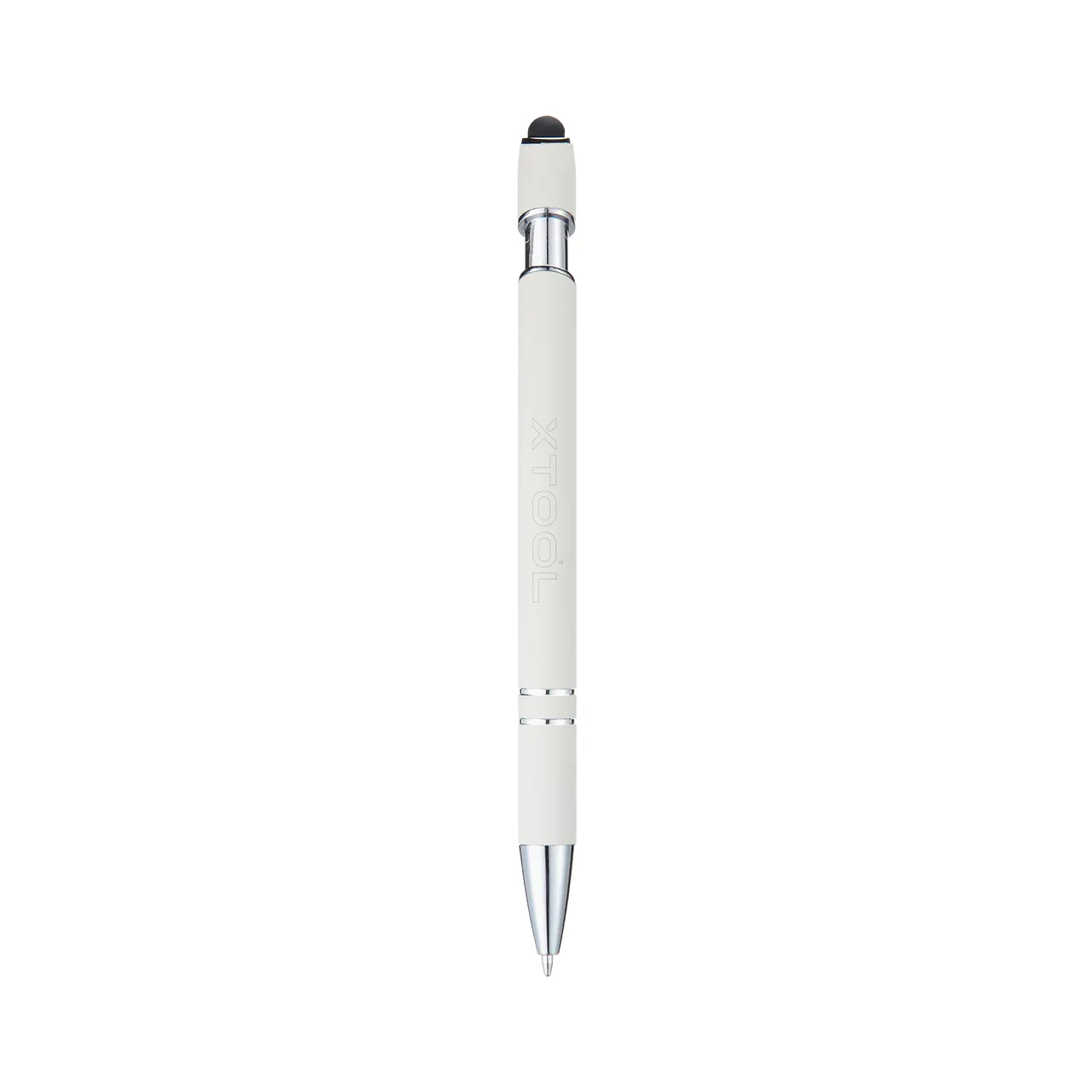 Creamy White Ballpoint Pens with Stylus test grid