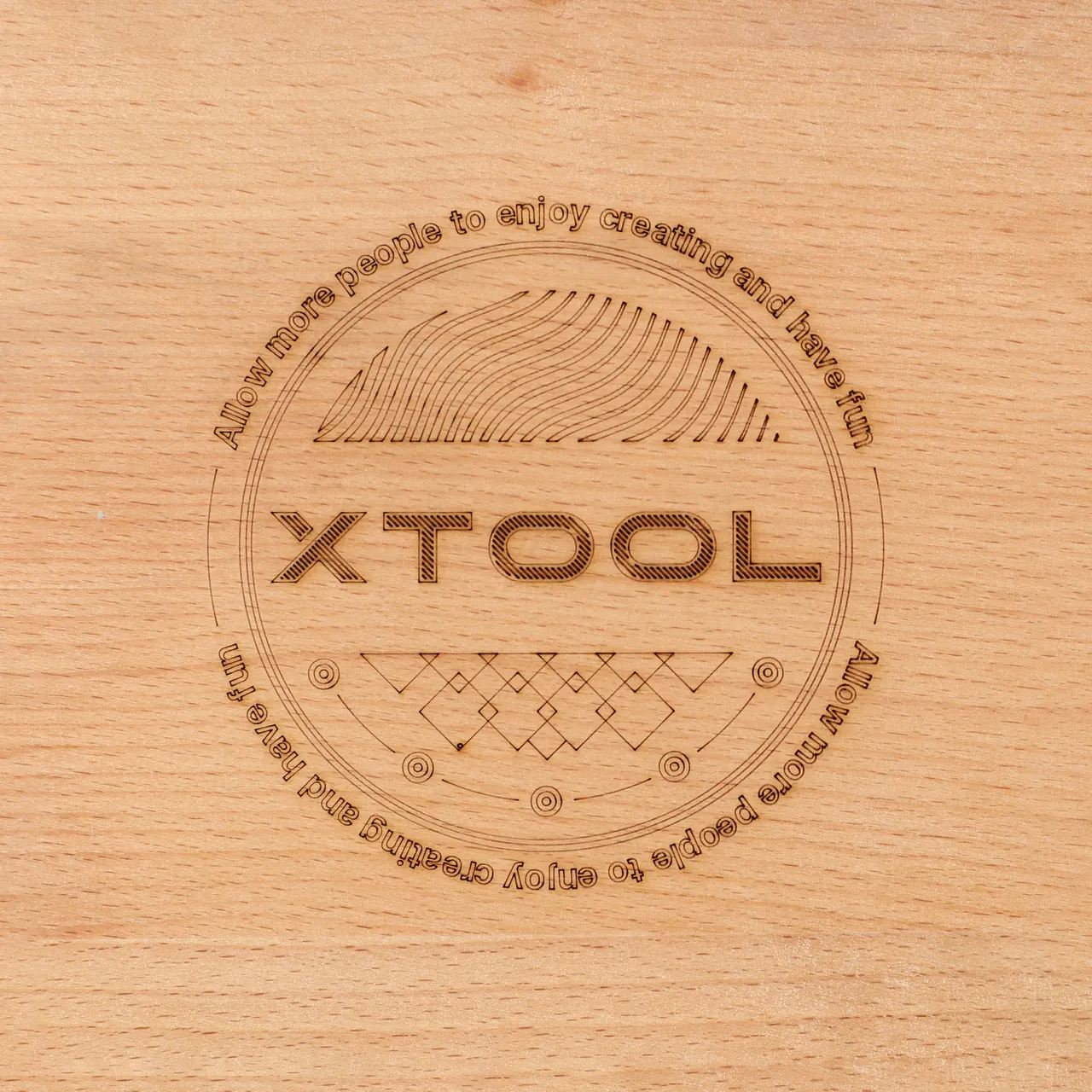 Layered Wooden Award Plaque test grid
