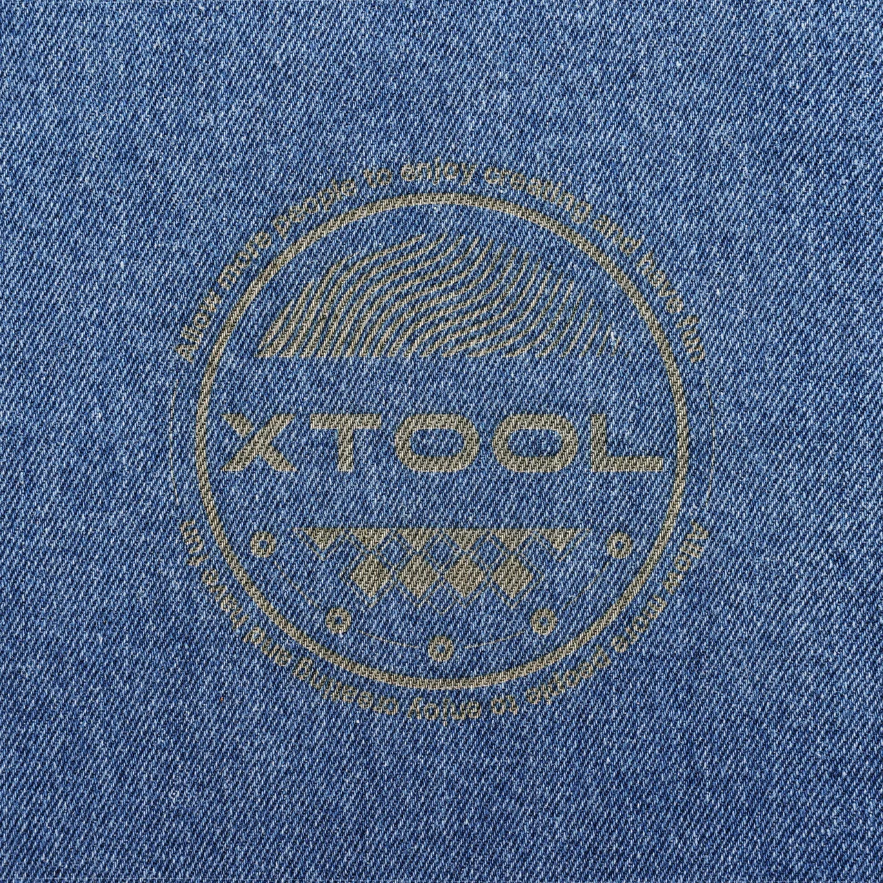 Light Blue Denim test grid
