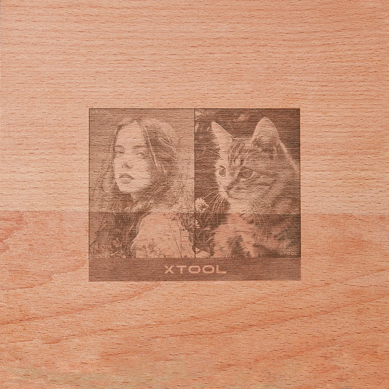 Layered Wooden Award Plaque test grid