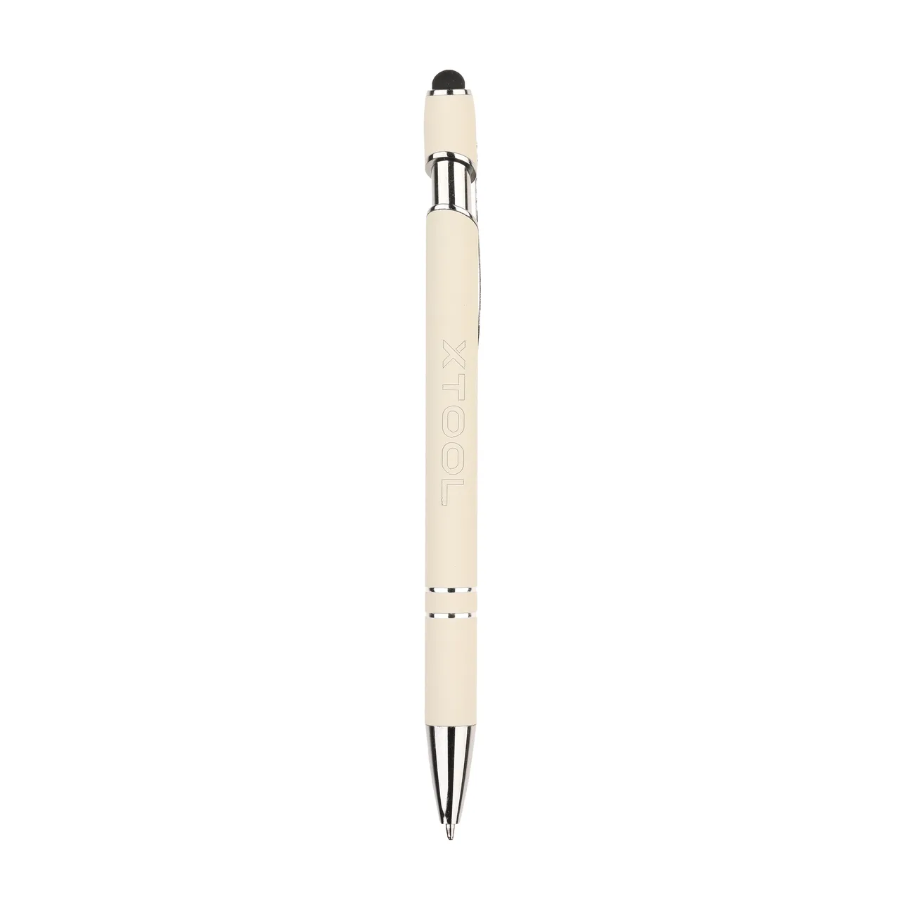 Creamy White Ballpoint Pens with Stylus test grid