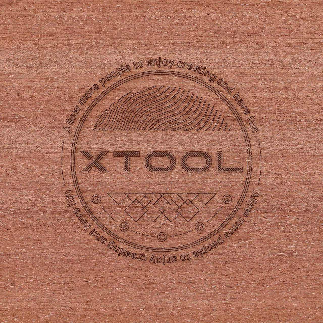 1/8"(3mm) Sapele Plywood test grid