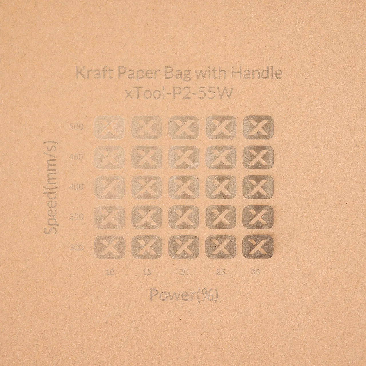 Kraft Paper-7oz(250g) test grid