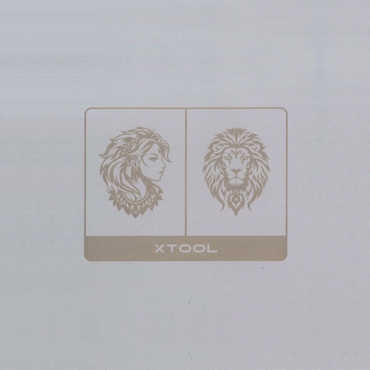 PU Leather Corner Bookmarks_Fan Grey test grid