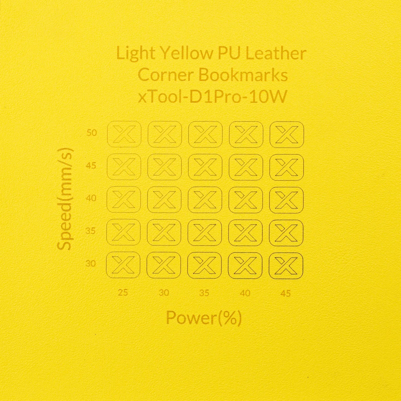 PU Leather Corner Bookmarks_Heart Pale Yellow test grid