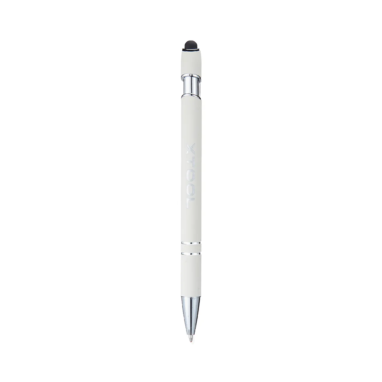 Creamy White Ballpoint Pens with Stylus test grid