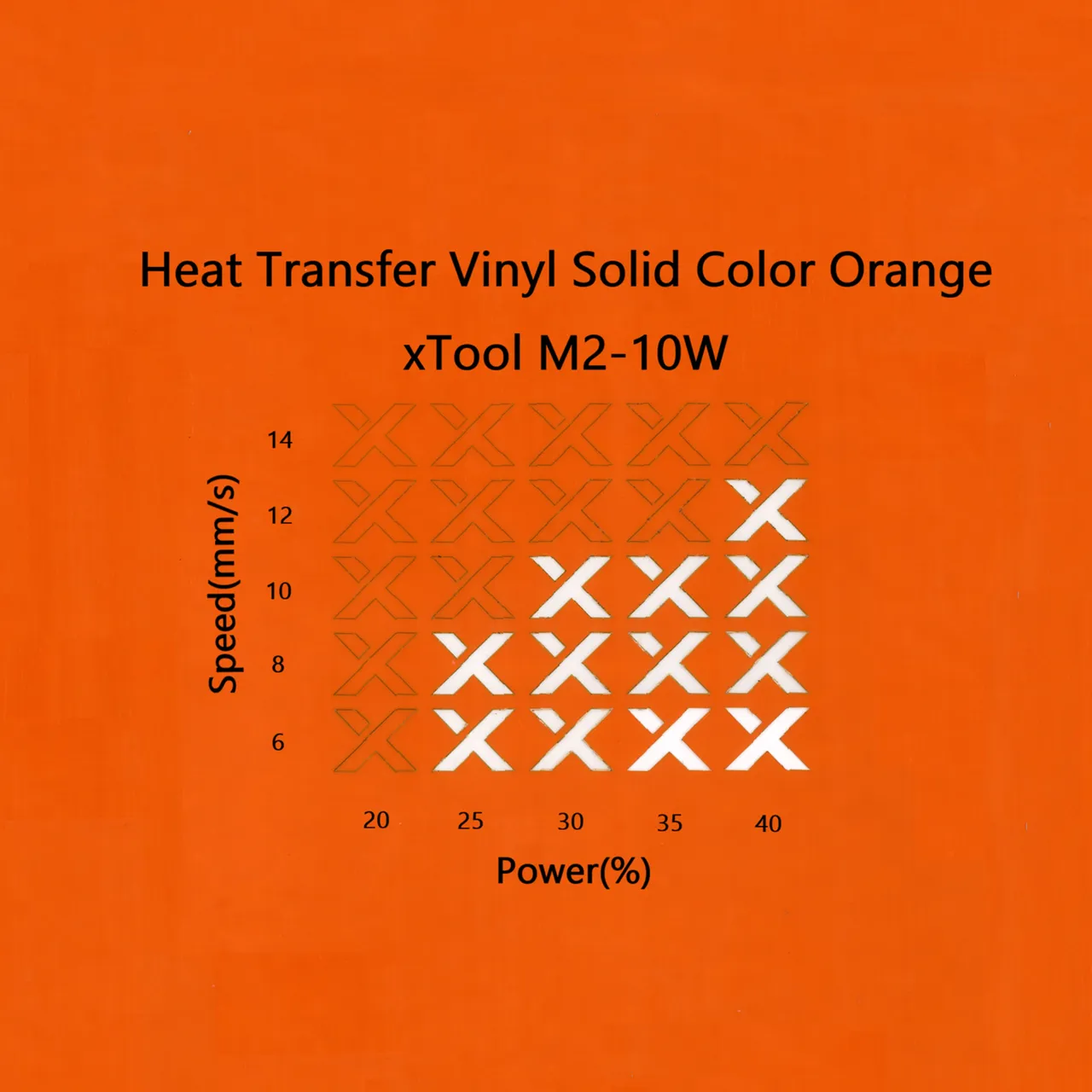 Heat Transfer Vinyl Solid Color Orange