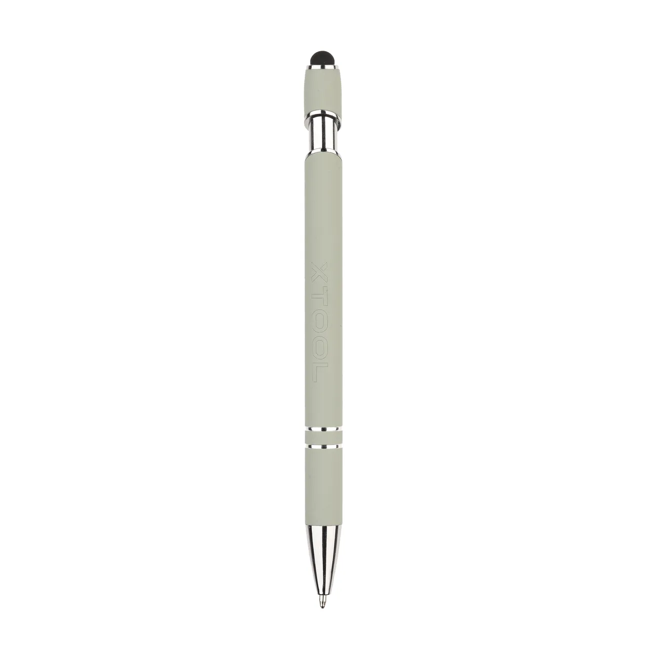 Grey Green Ballpoint Pens with Stylus test grid