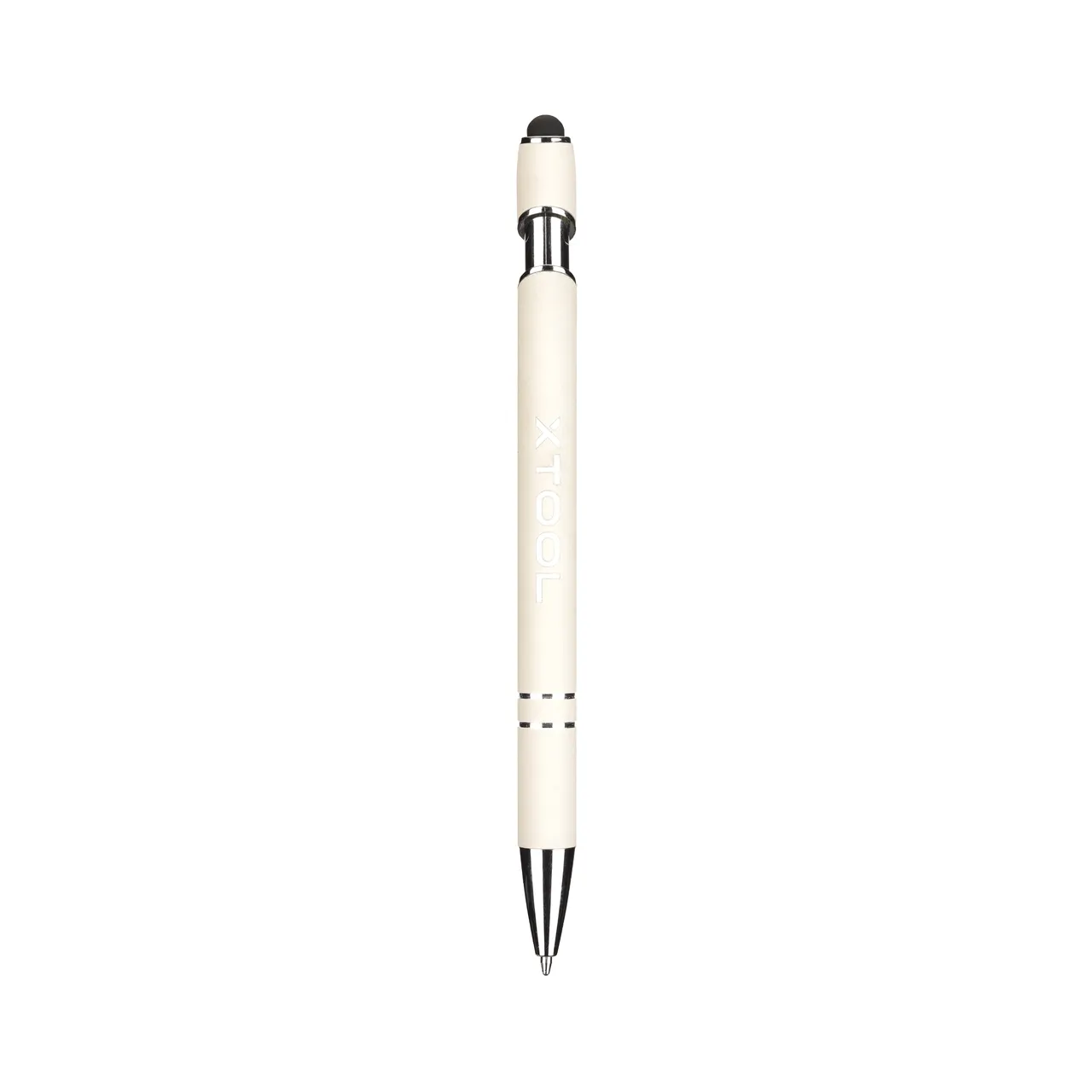 Creamy White Ballpoint Pens with Stylus test grid