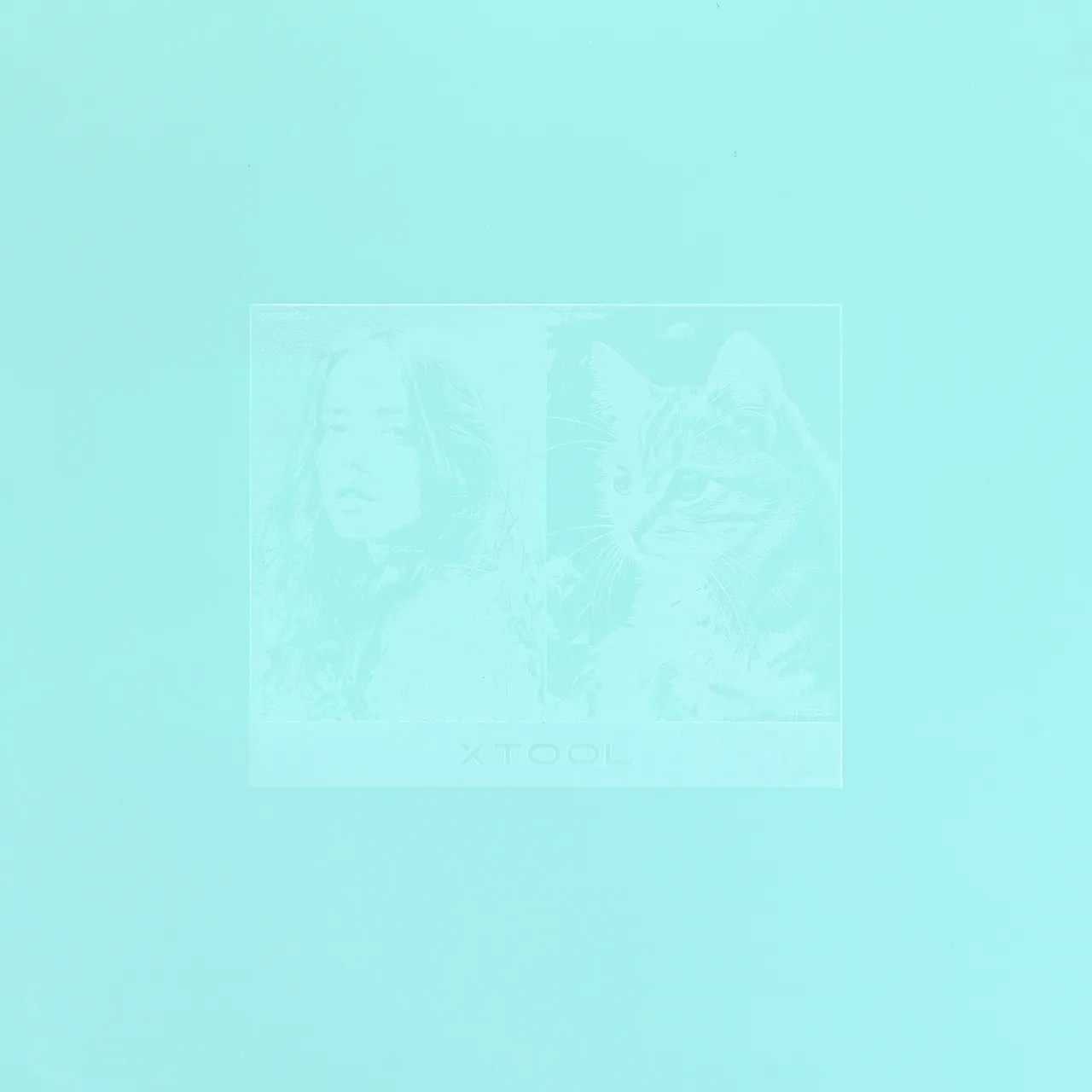 1/8"(3mm) Pastel Green Acrylic test grid