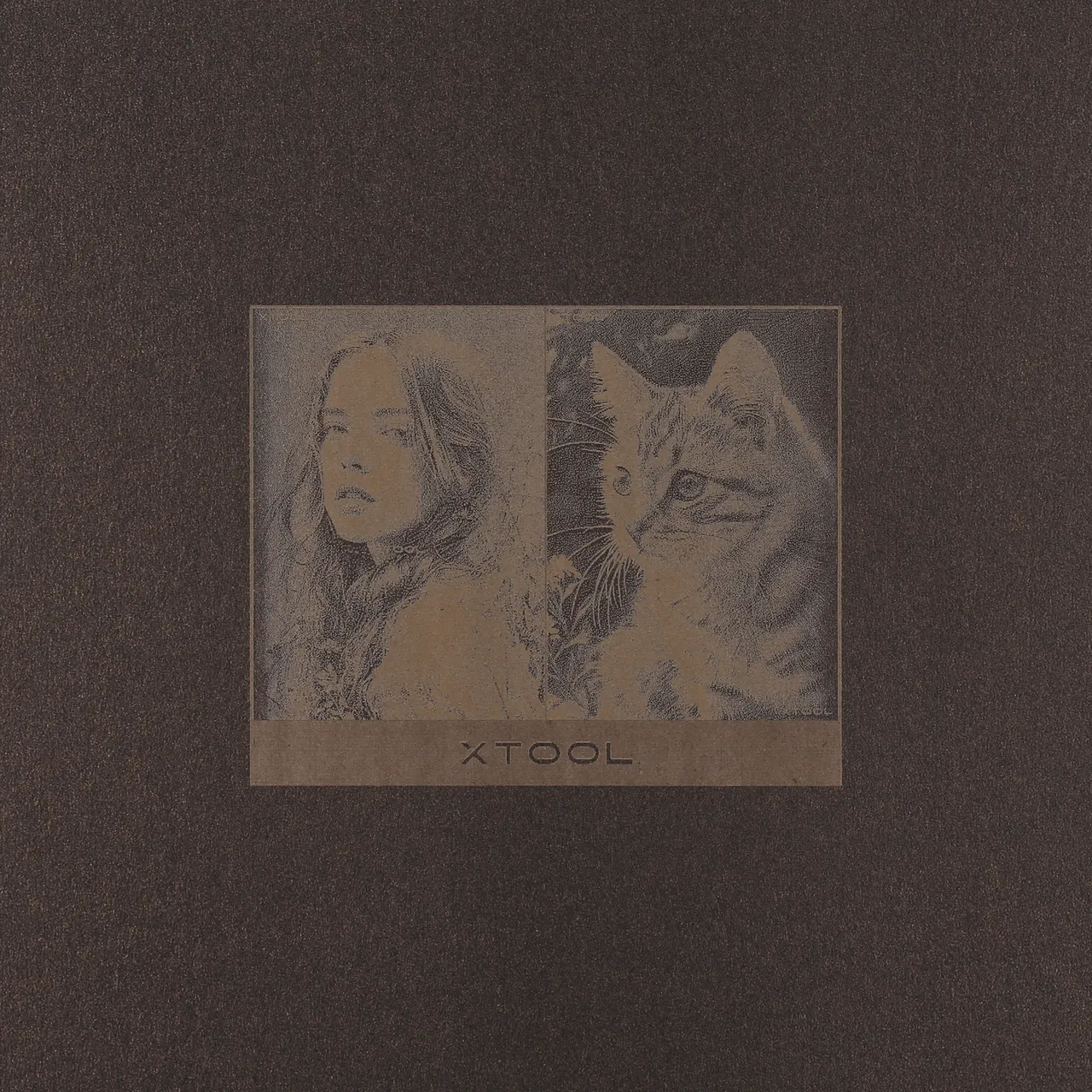 Brown Shimmer Paper-7oz(250g) test grid