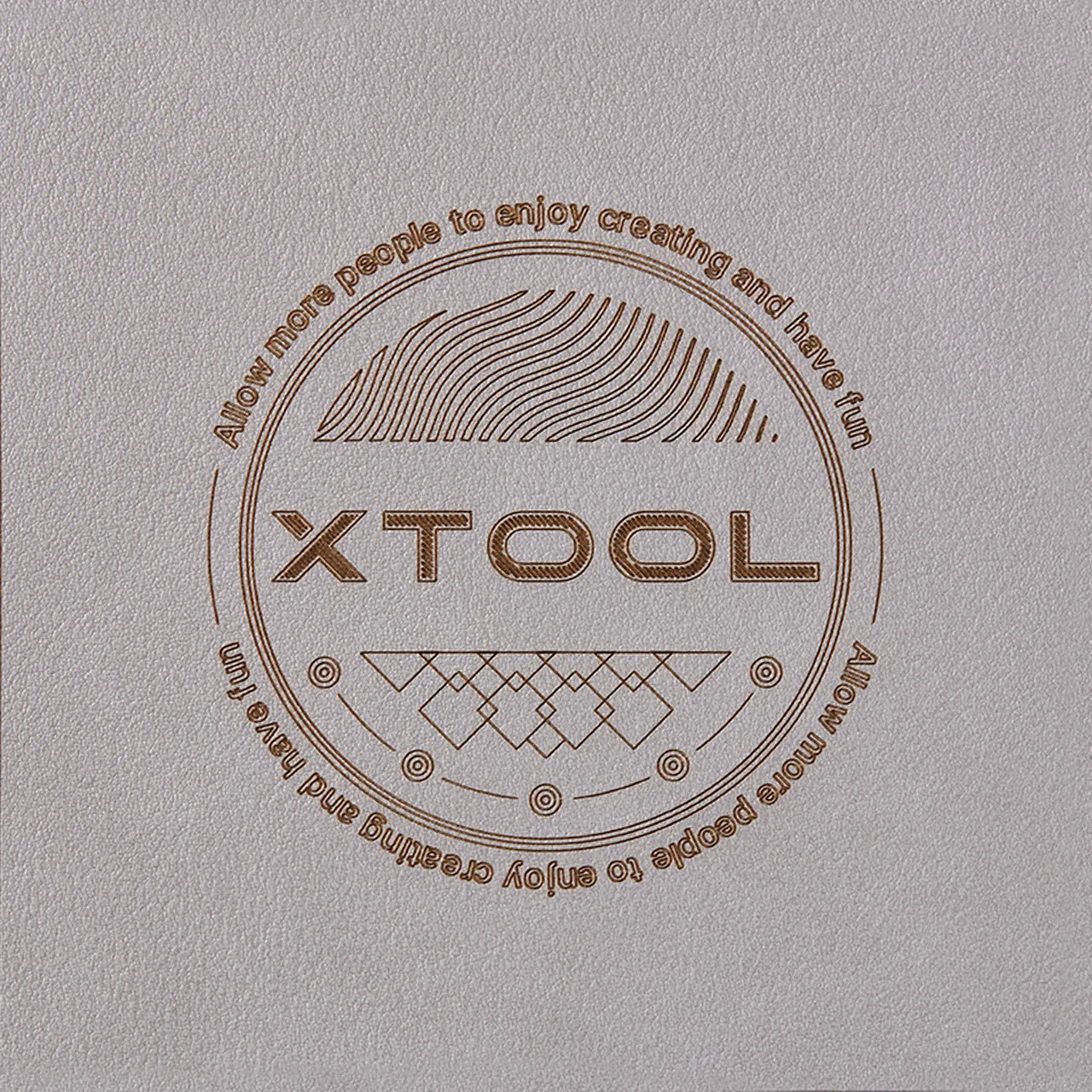 PU Leather Corner Bookmarks_Fan Grey test grid