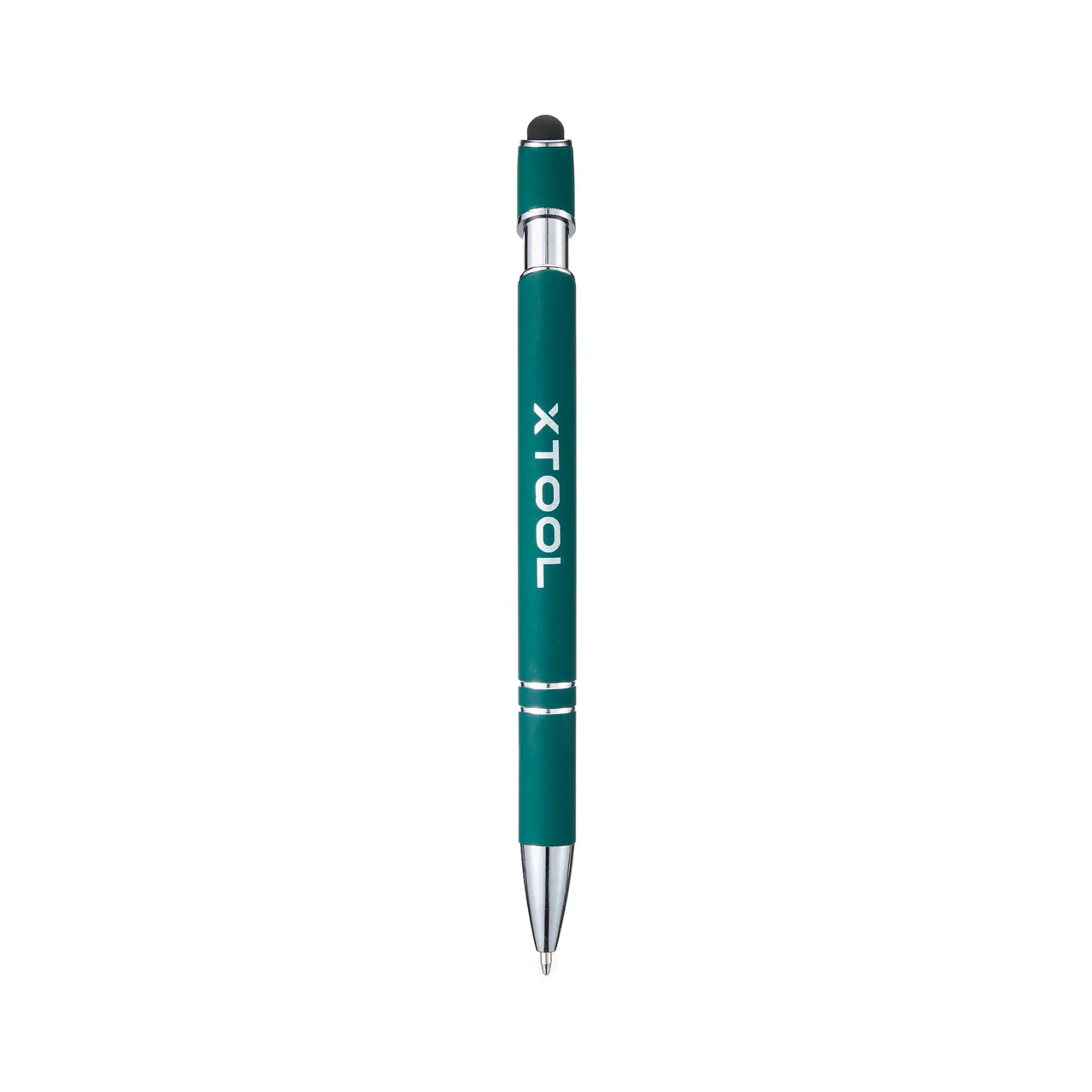 Dark Green Ballpoint Pens with Stylus test grid