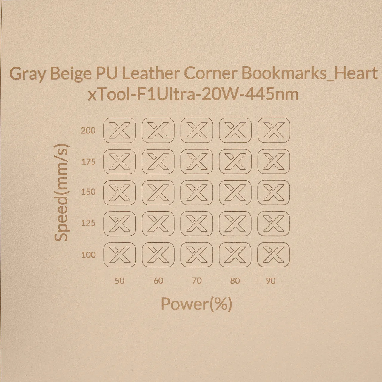Greige PU Leather