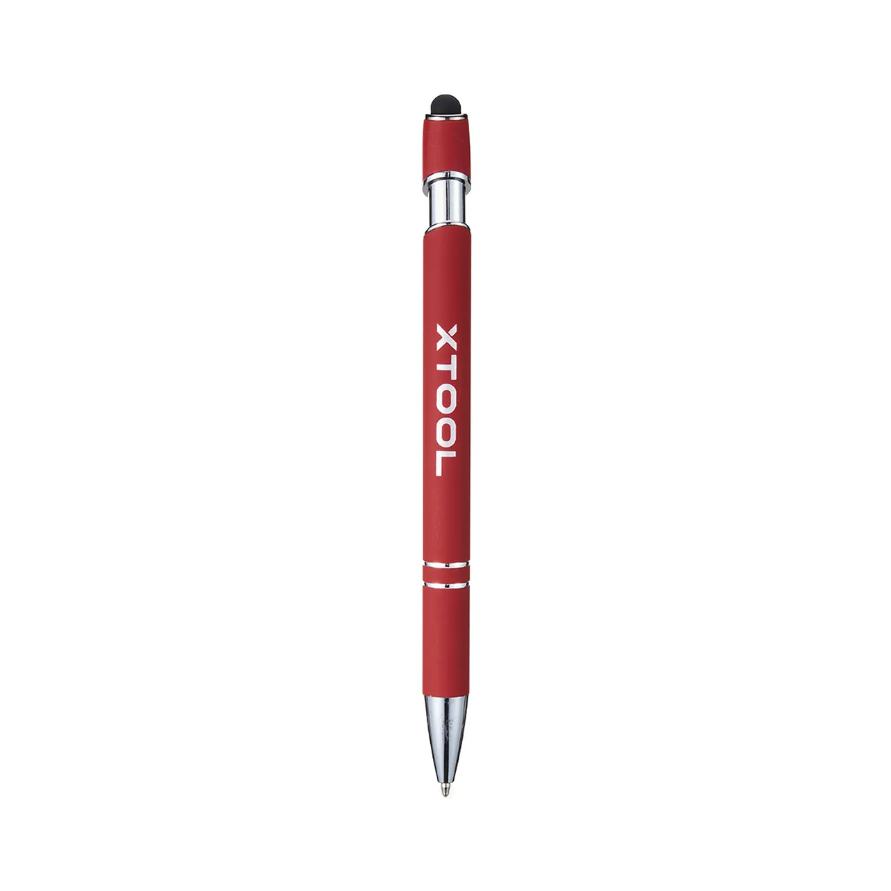 Wine Red Ballpoint Pens with Stylus test grid