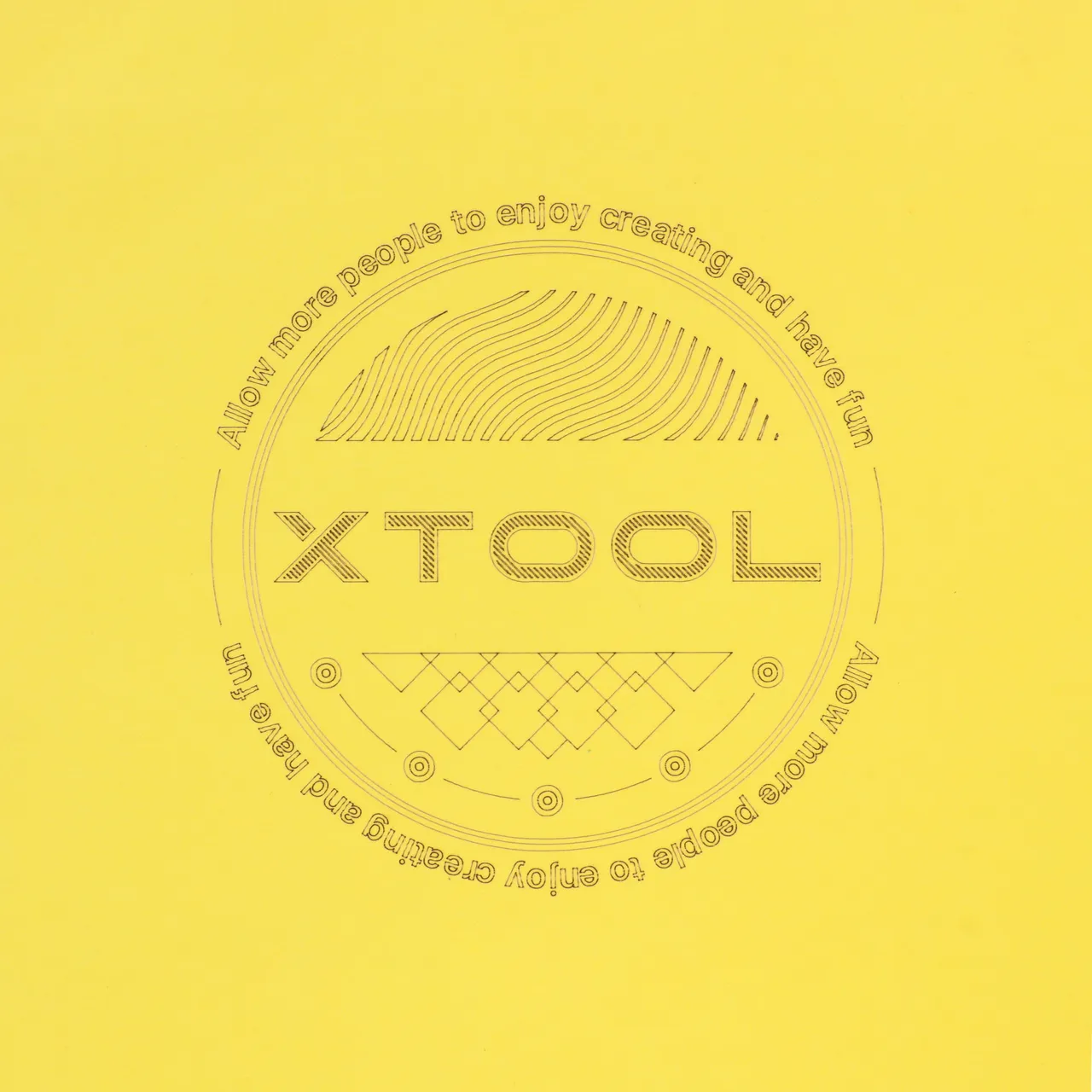 Lemon Yellow Cardstock-9oz(300g) test grid