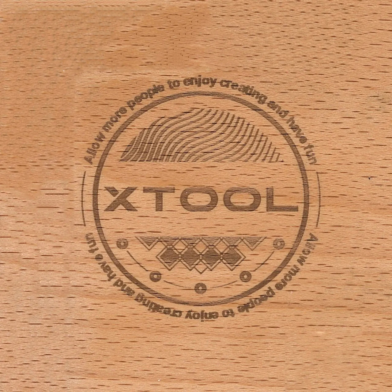 Edible Oil Coated Beech Wood test grid