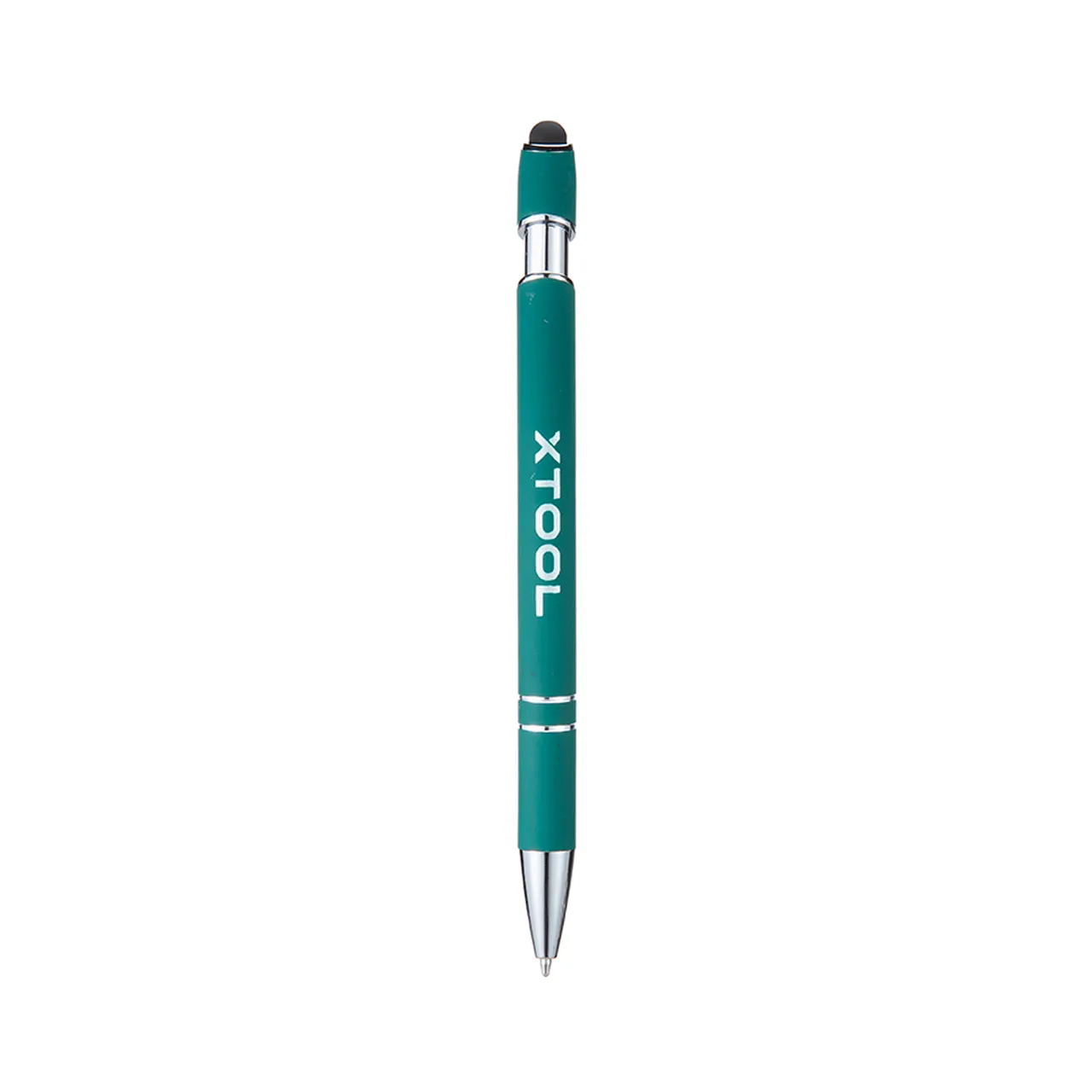 Dark Green Ballpoint Pens with Stylus test grid