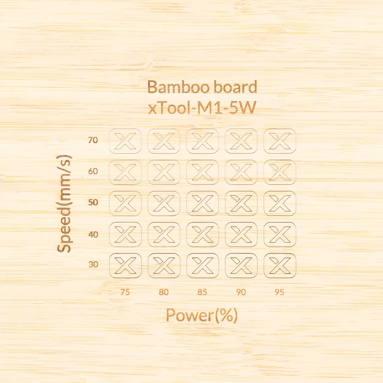 1/8"(3mm) Bamboo test grid
