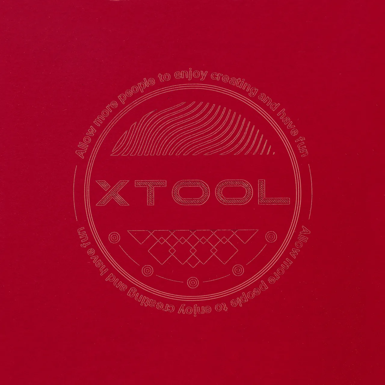 Red Cardstock-9oz(300g) test grid