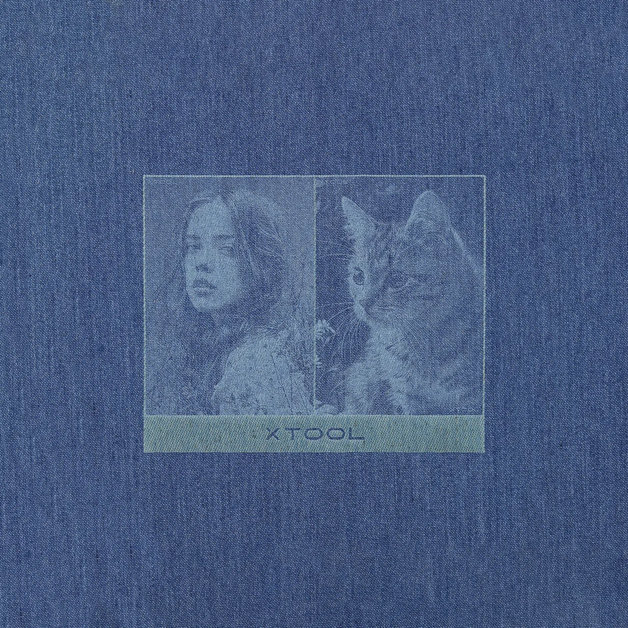 Sky Blue Denim-6oz(200g) test grid