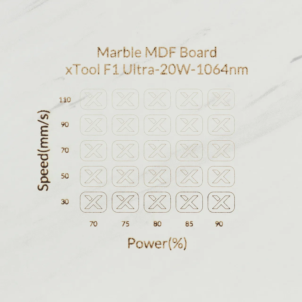 1/8"(3mm) Faux Marble MDF Board