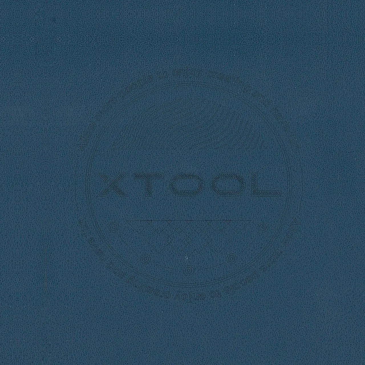 Blue PU Leather test grid