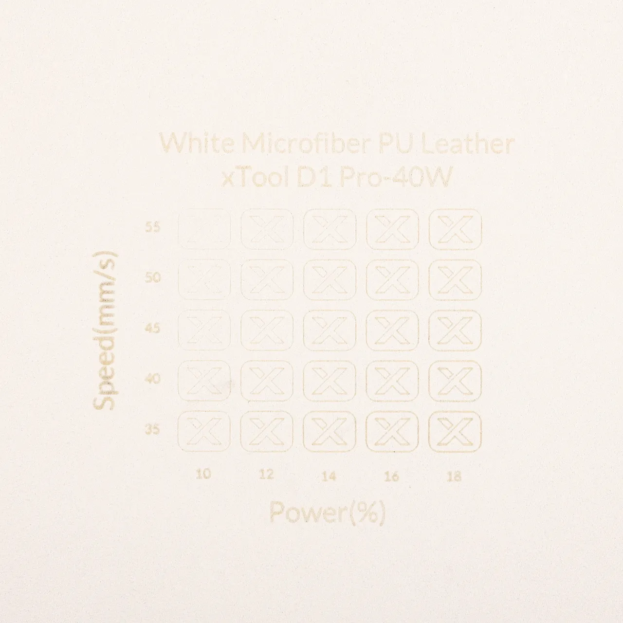 White Jewelry Pouch with Band test grid