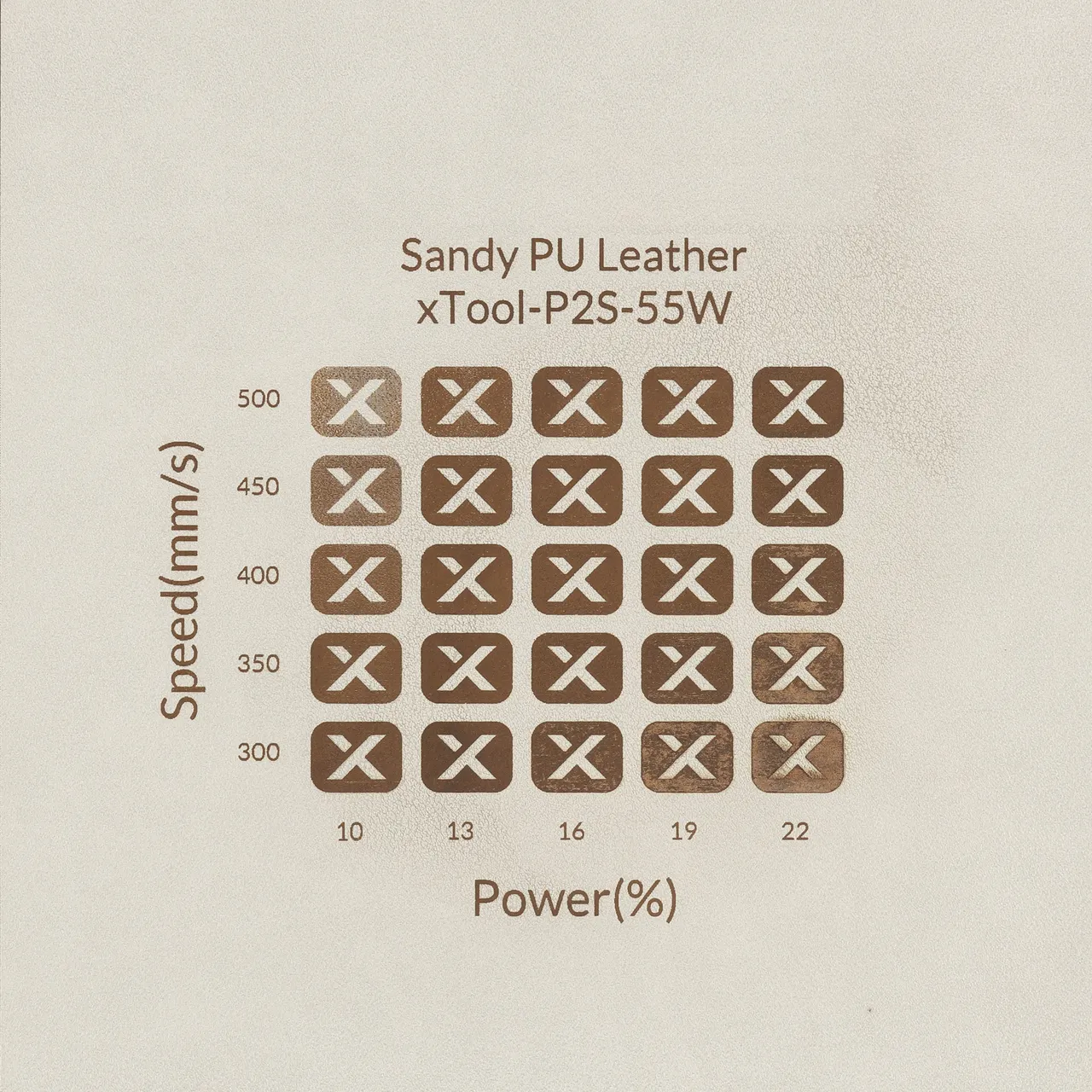 PU Leather Corner Bookmarks_Fan Sandy test grid