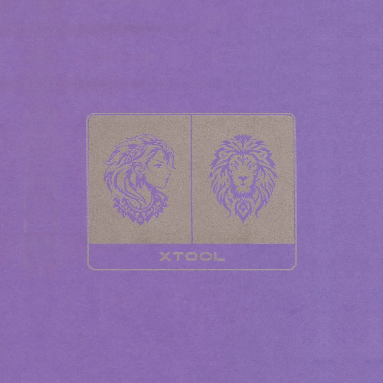 Purple Cardstock-9oz(300g) test grid